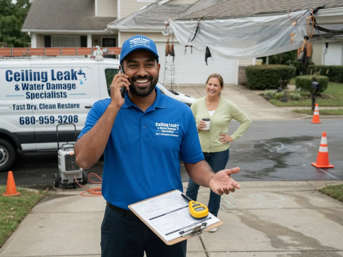 Ceiling Leak Cleanup Stinnett, KY FAQs